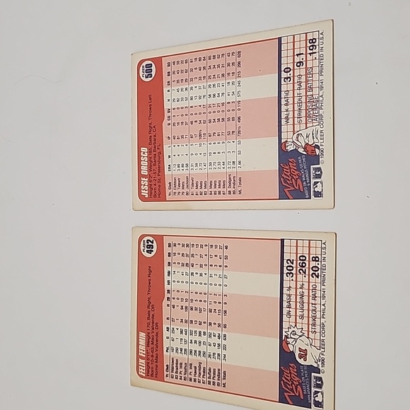 1990 Fleer Baseball Cards 2 Count - Picture 4 of 6